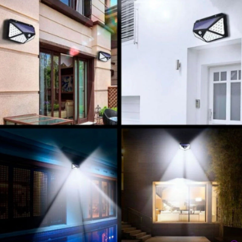 Luminaria de Parede Solar com Sensor - SOLARY PRO