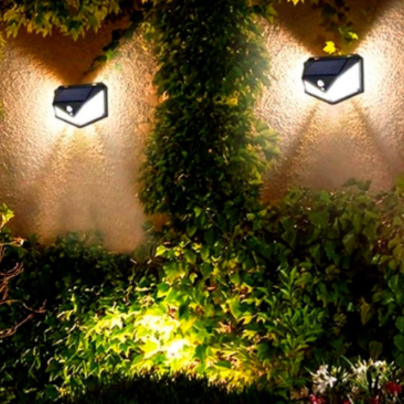 Luminaria de Parede Solar com Sensor - SOLARY PRO