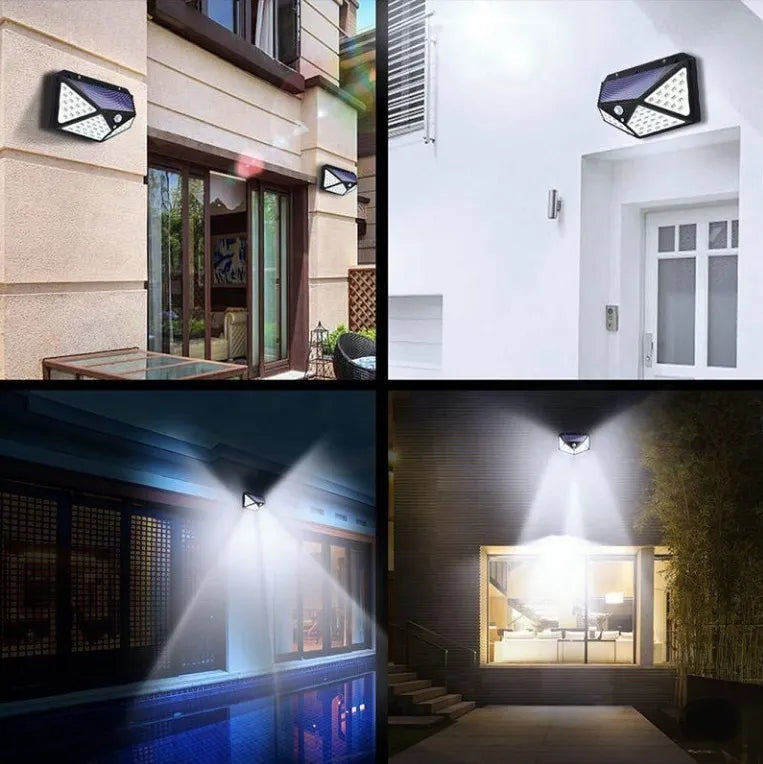 Luminaria de Parede Solar com Sensor - SOLARY PRO