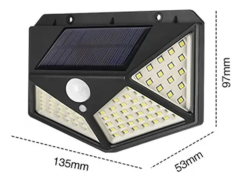 Luminaria de Parede Solar com Sensor - SOLARY PRO
